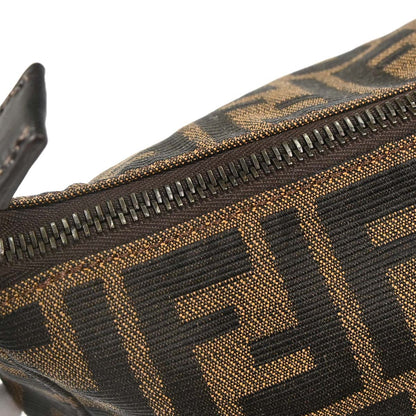 Fendi Brown Canvas Zucca Handbag