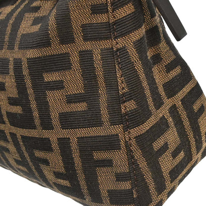 Fendi Brown Canvas Zucca Handbag