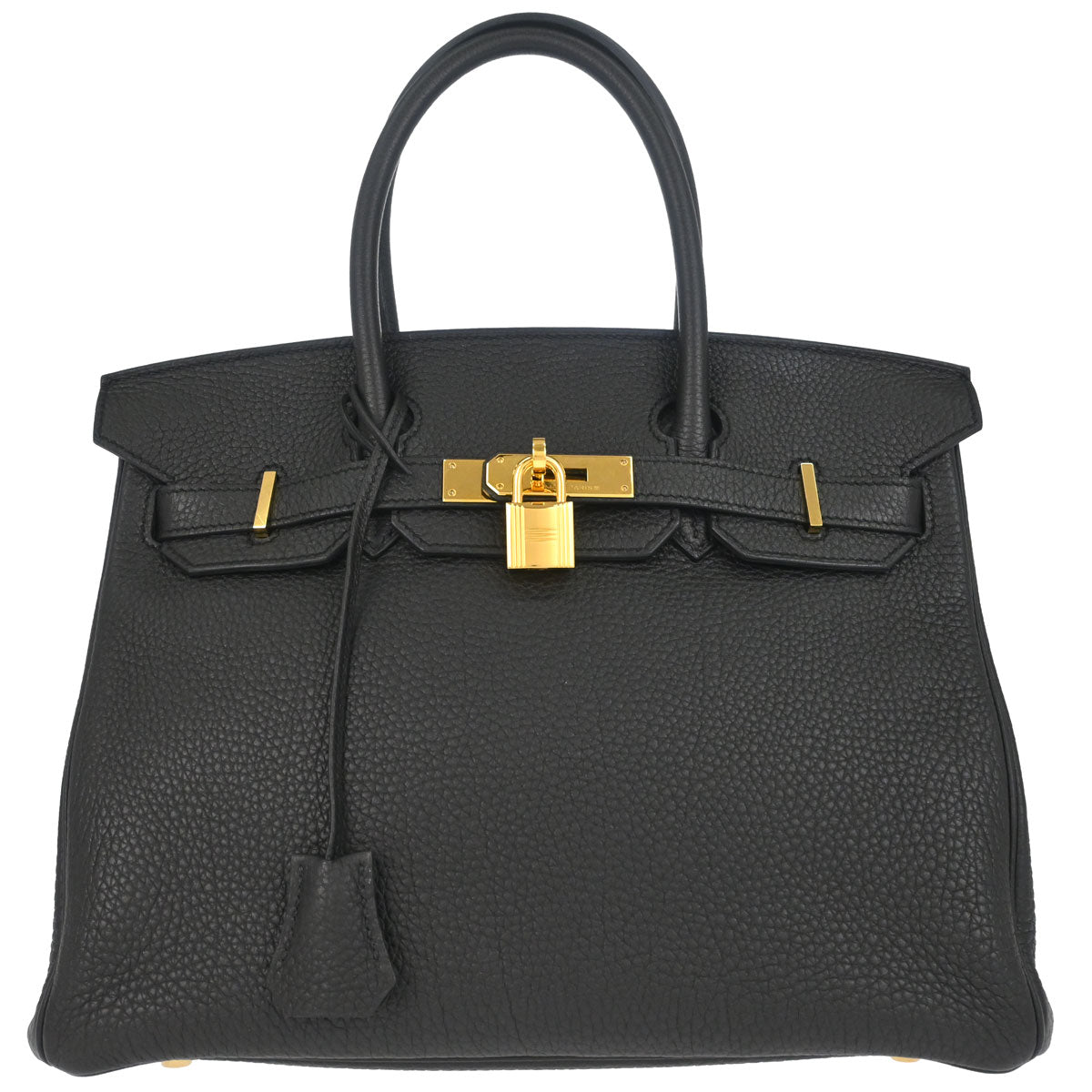 Hermes Black Togo Birkin 30 Handbag