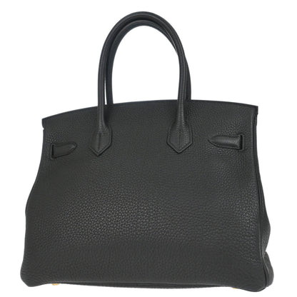 Hermes Black Togo Birkin 30 Handbag