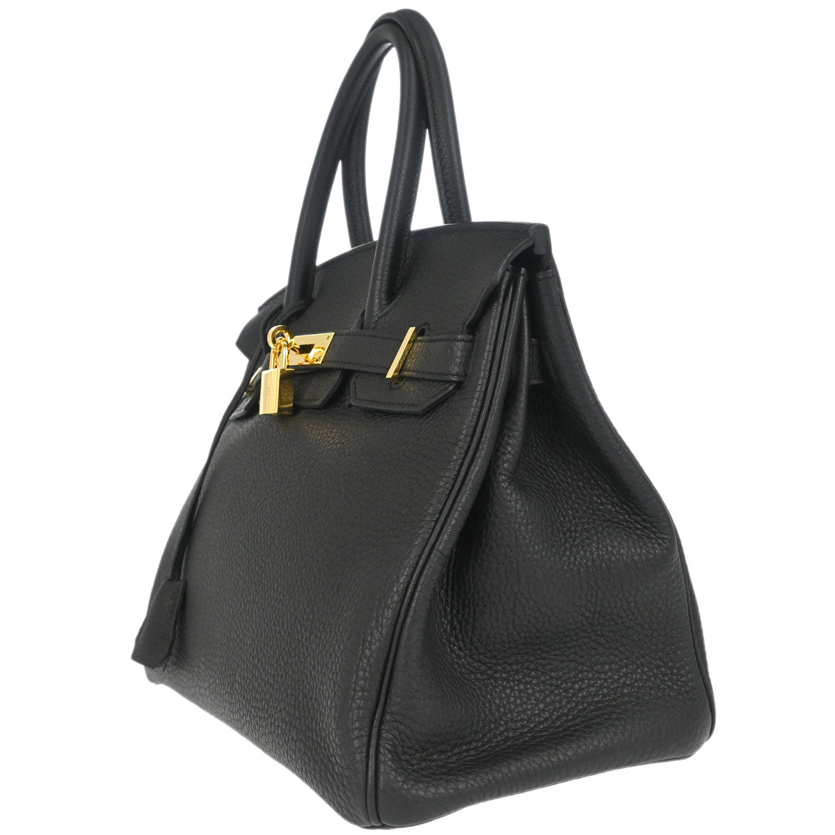 Hermes Black Togo Birkin 30 Handbag