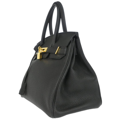 Hermes Black Togo Birkin 30 Handbag