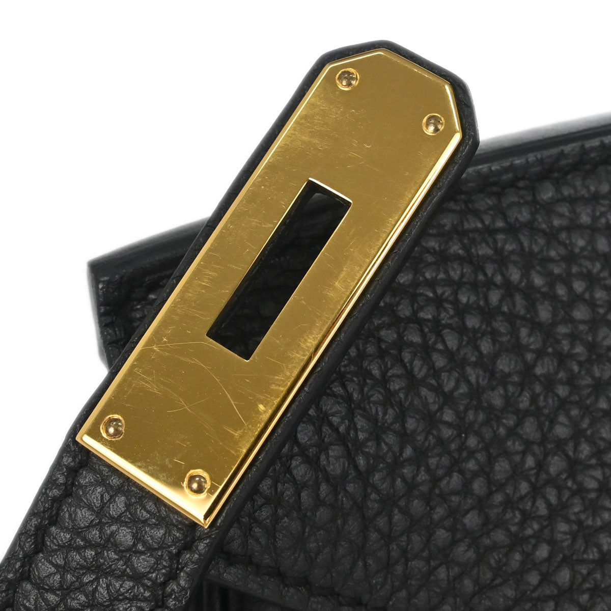 Hermes Black Togo Birkin 30 Handbag
