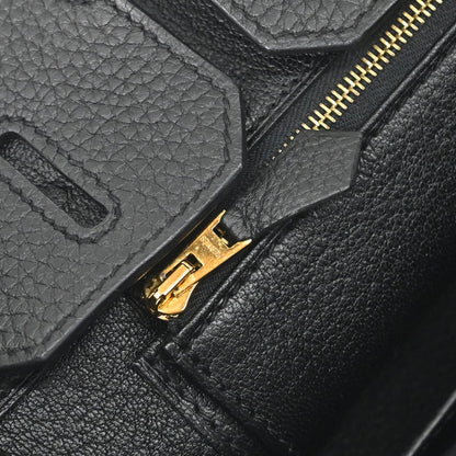 Hermes Black Togo Birkin 30 Handbag