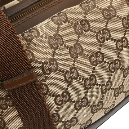 Gucci Beige Brown Canvas GG Handbag