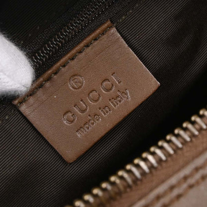 Gucci Beige Brown Canvas GG Handbag