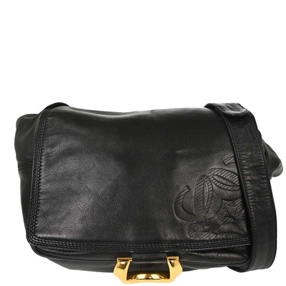 Loewe Black Lambskin Shoulder Bag