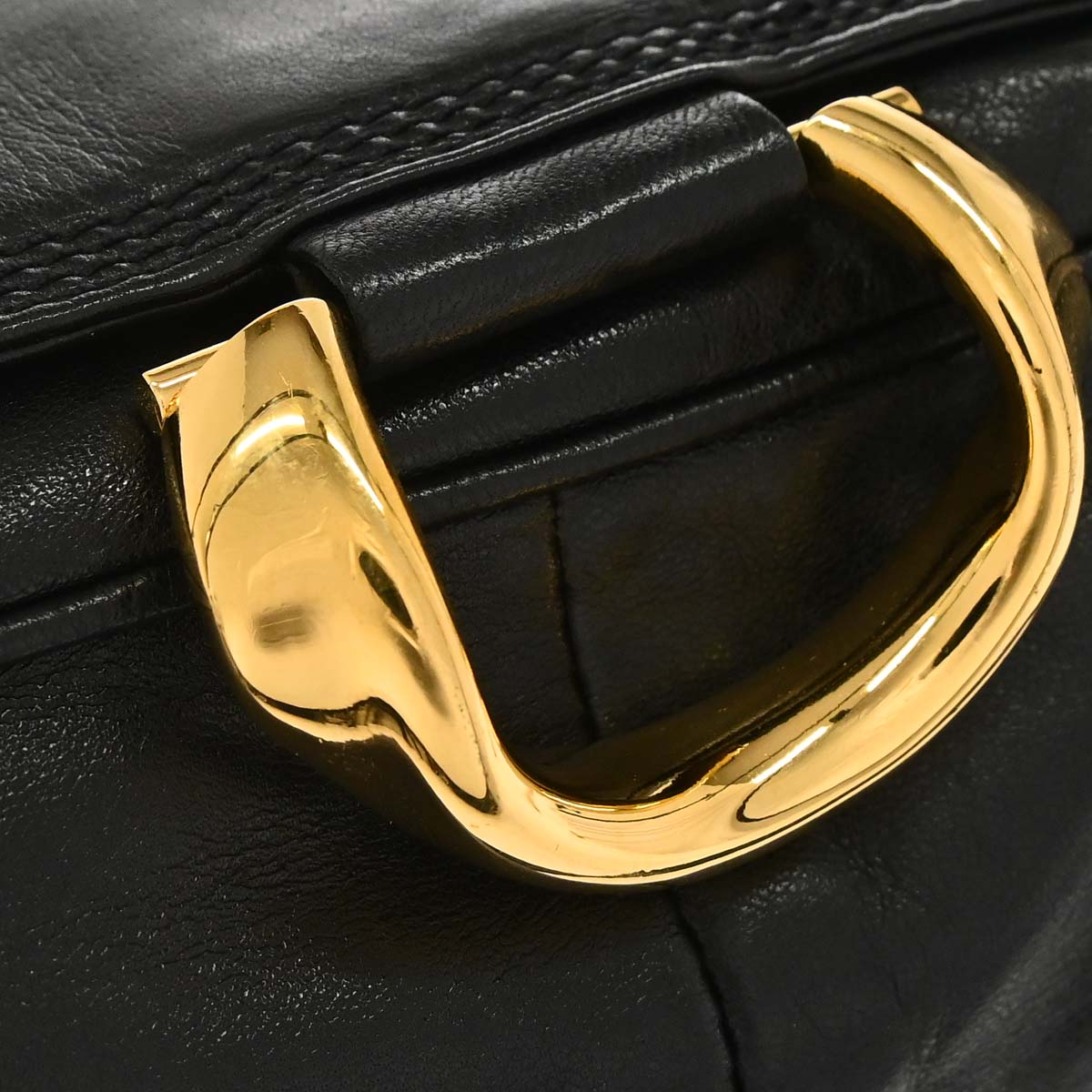 Loewe Black Lambskin Shoulder Bag
