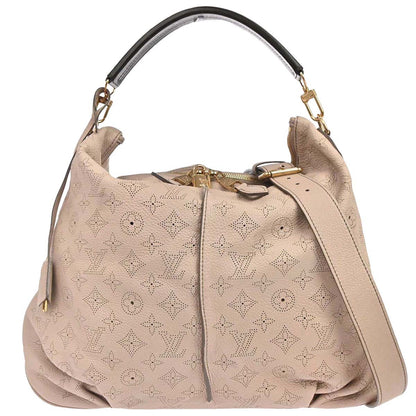 Louis Vuitton Beige Mahina Selene MM 2way Shoulder Handbag M94275