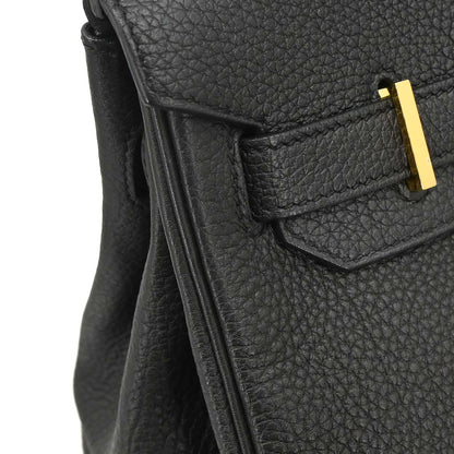 Hermes Black Togo Birkin 30 Handbag