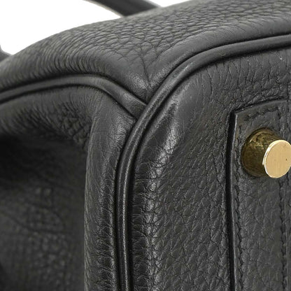 Hermes Black Togo Birkin 30 Handbag