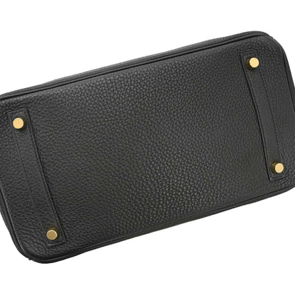 Hermes Black Togo Birkin 30 Handbag