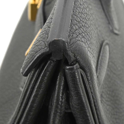 Hermes Black Togo Birkin 30 Handbag