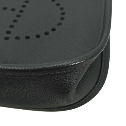 Hermes Black Epsom Evelyne TPM Shoulder Bag