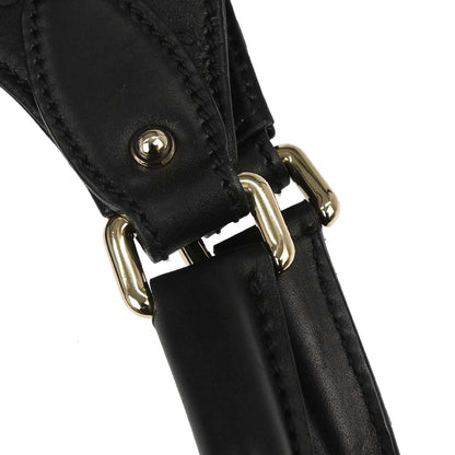 Gucci Black Guccissima Leather Jackie Handbag