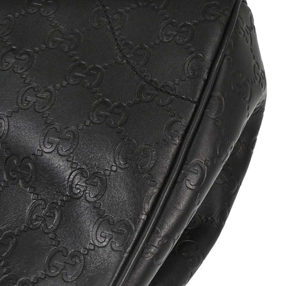 Gucci Black Guccissima Leather Jackie Handbag