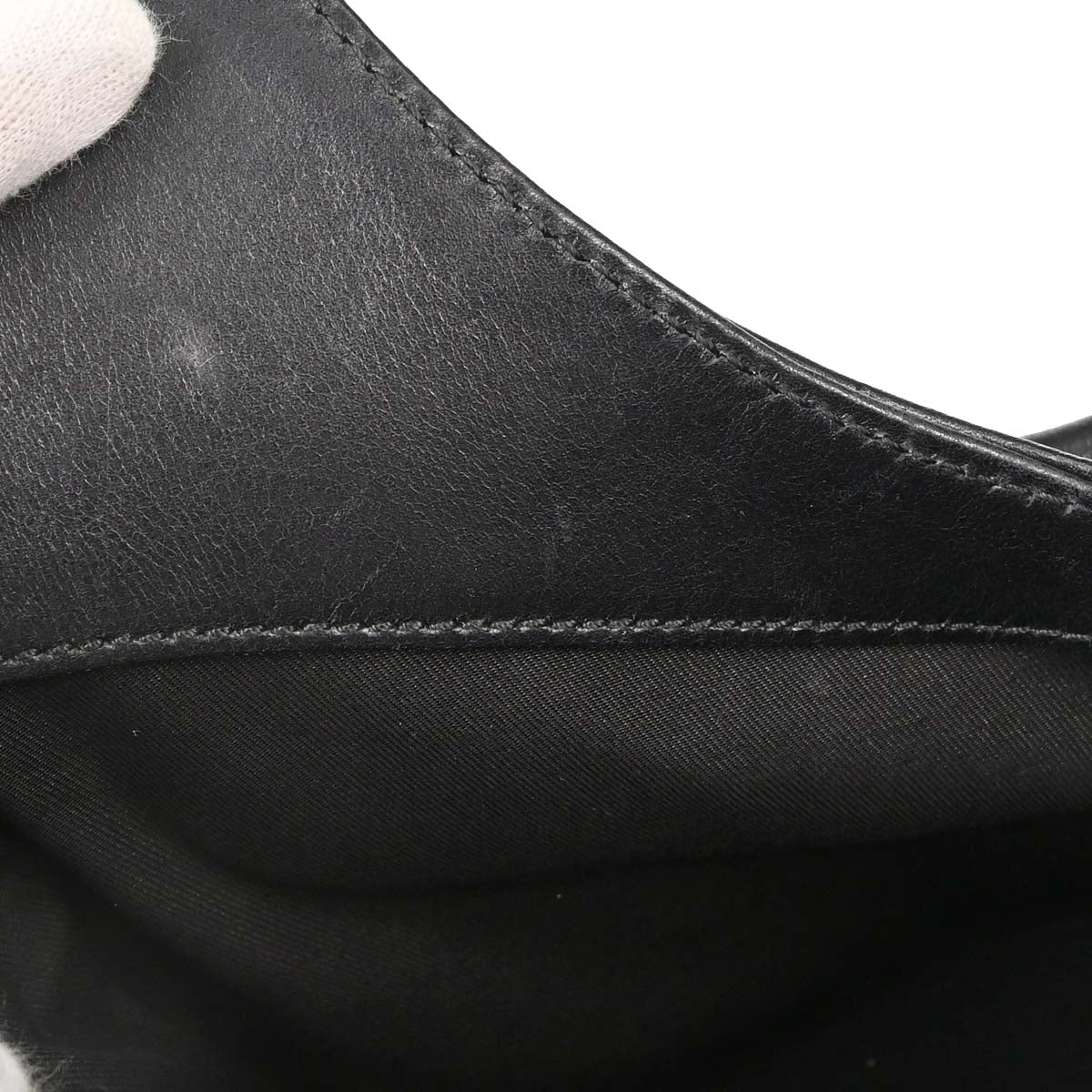 Gucci Black Guccissima Leather Jackie Handbag