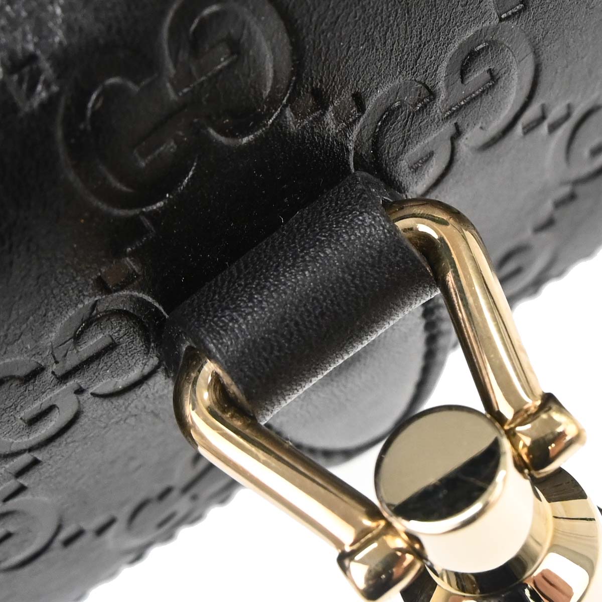 Gucci Black Guccissima Leather Jackie Handbag