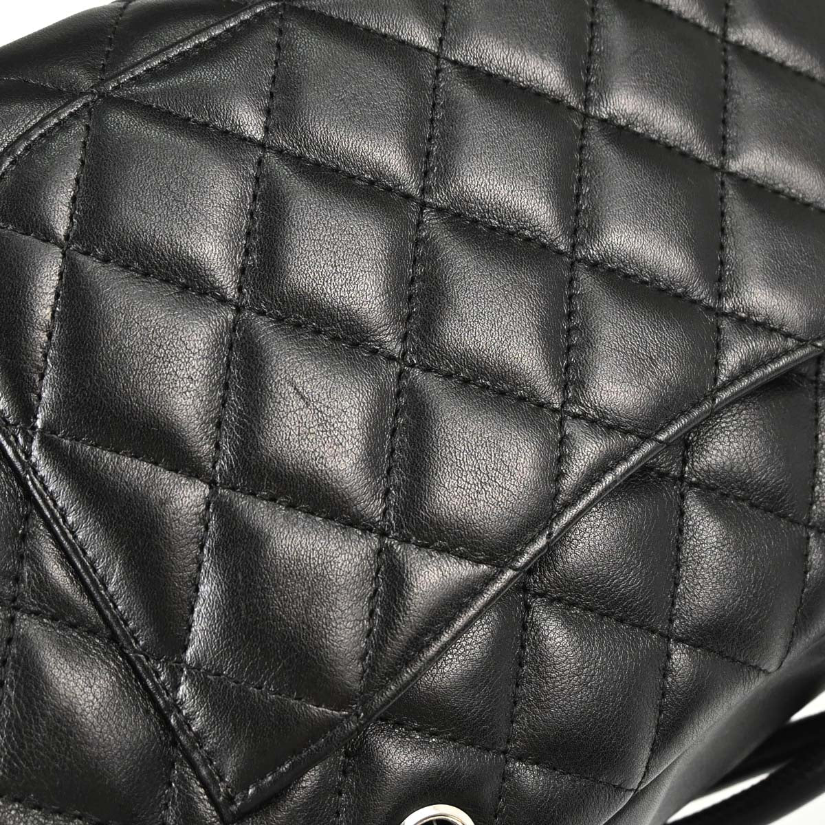 Chanel Black Calfskin Cambon Ligne Bowling Bag