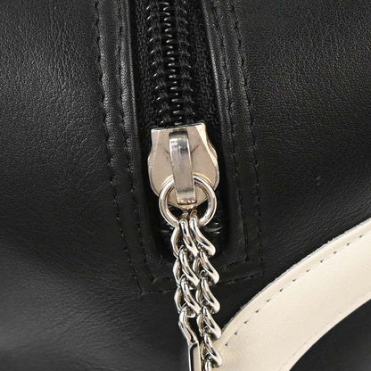 Chanel Black Calfskin Cambon Ligne Bowling Bag