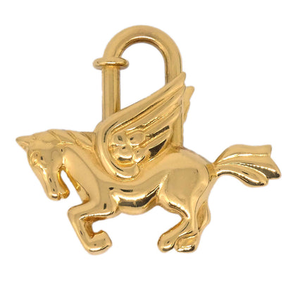 Hermes 1993 Le Cheval Pegasus Cadena Gold Small Good