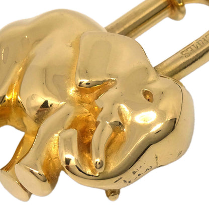 Hermes 1988 Elephant Cadena Gold Small Good
