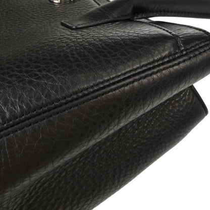 Chanel Black Deerskin Executive Cerf Tote Bag
