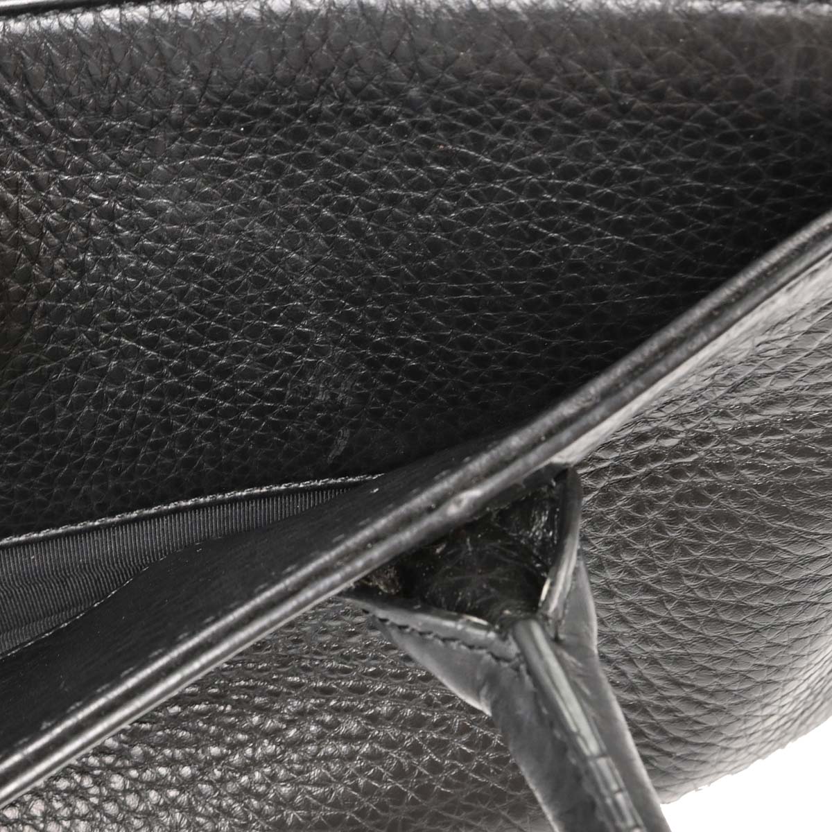 Chanel Black Deerskin Executive Cerf Tote Bag