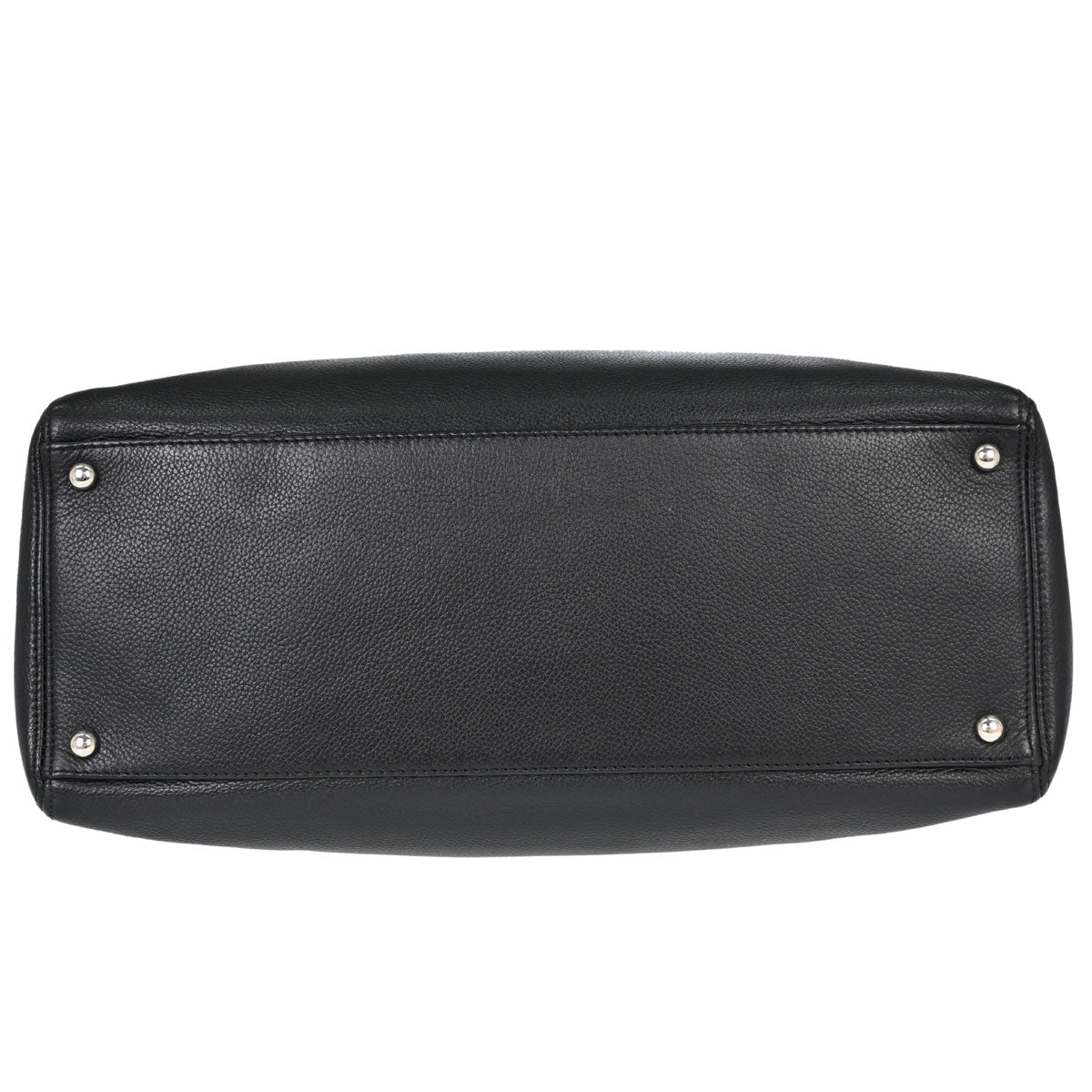 Chanel 2009-2010 Black Calfskin Executive Cerf 2way Shoulder Tote Bag