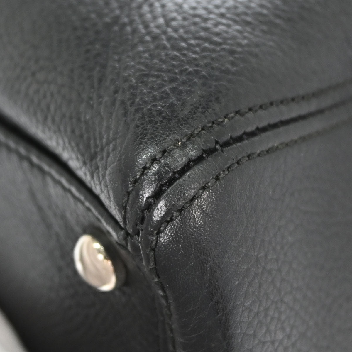 Chanel 2009-2010 Black Calfskin Executive Cerf 2way Shoulder Tote Bag