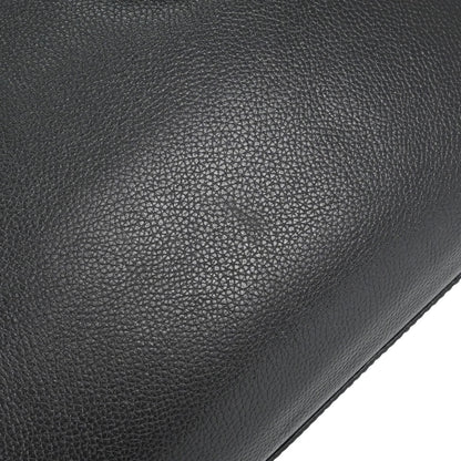 Chanel 2009-2010 Black Calfskin Executive Cerf 2way Shoulder Tote Bag