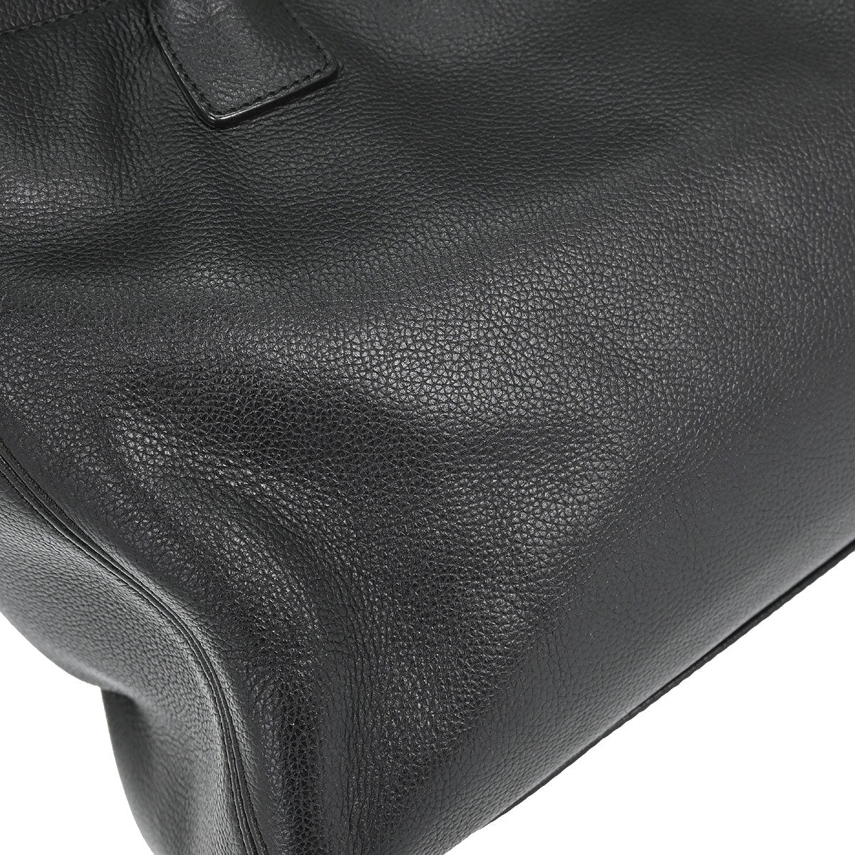 Chanel 2009-2010 Black Calfskin Executive Cerf 2way Shoulder Tote Bag