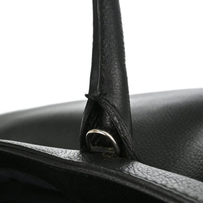 Chanel 2009-2010 Black Calfskin Executive Cerf 2way Shoulder Tote Bag