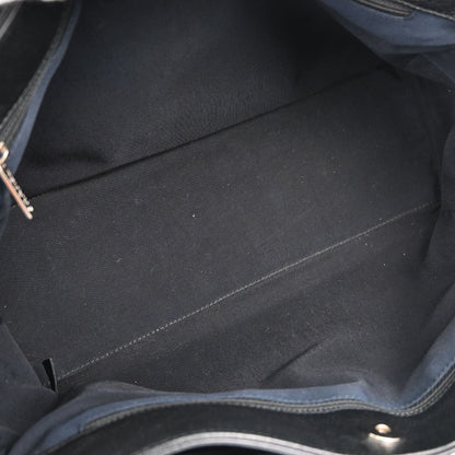 Chanel 2009-2010 Black Calfskin Executive Cerf 2way Shoulder Tote Bag