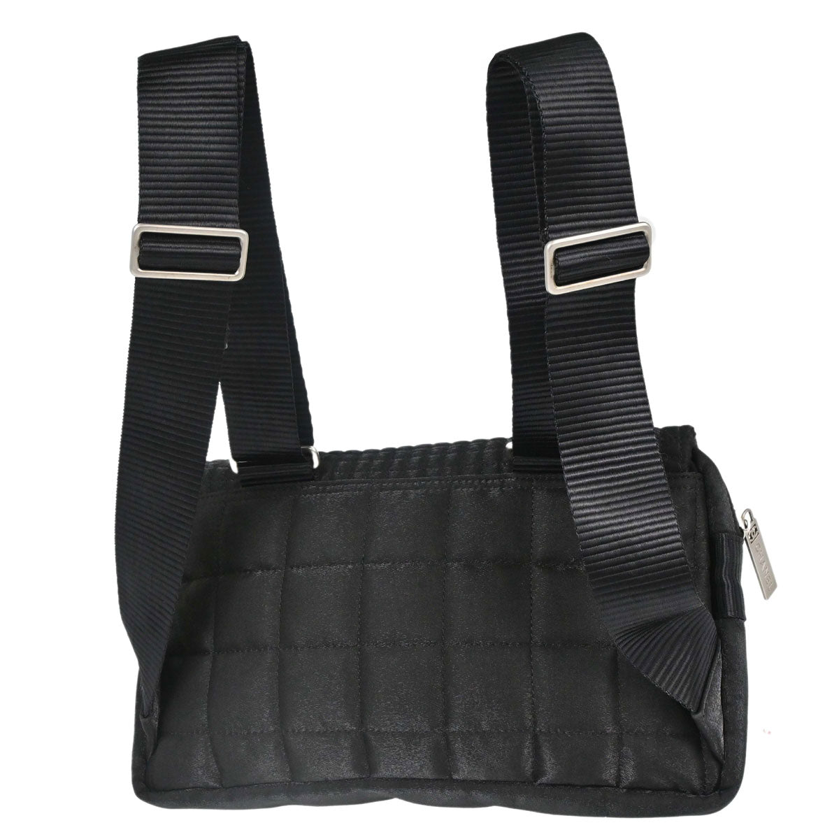 Chanel 2005-2006 Black Nylon Sport Line Choco Bar Backpack