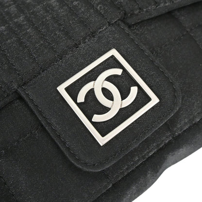 Chanel 2005-2006 Black Nylon Sport Line Choco Bar Backpack