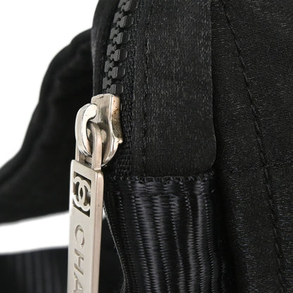 Chanel 2005-2006 Black Nylon Sport Line Choco Bar Backpack