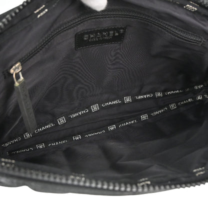 Chanel 2005-2006 Black Nylon Sport Line Choco Bar Backpack