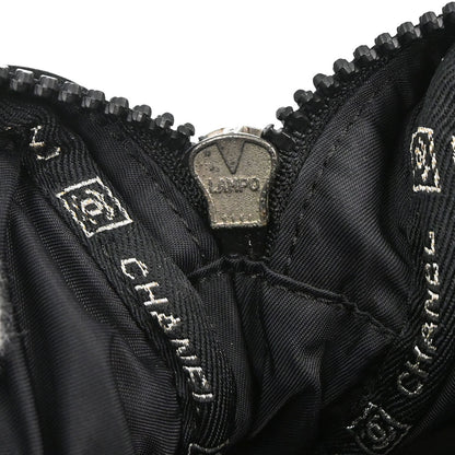 Chanel 2005-2006 Black Nylon Sport Line Choco Bar Backpack