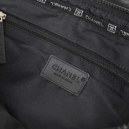 Chanel 2005-2006 Black Nylon Sport Line Choco Bar Backpack