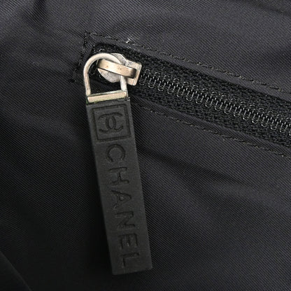 Chanel 2005-2006 Black Nylon Sport Line Choco Bar Backpack