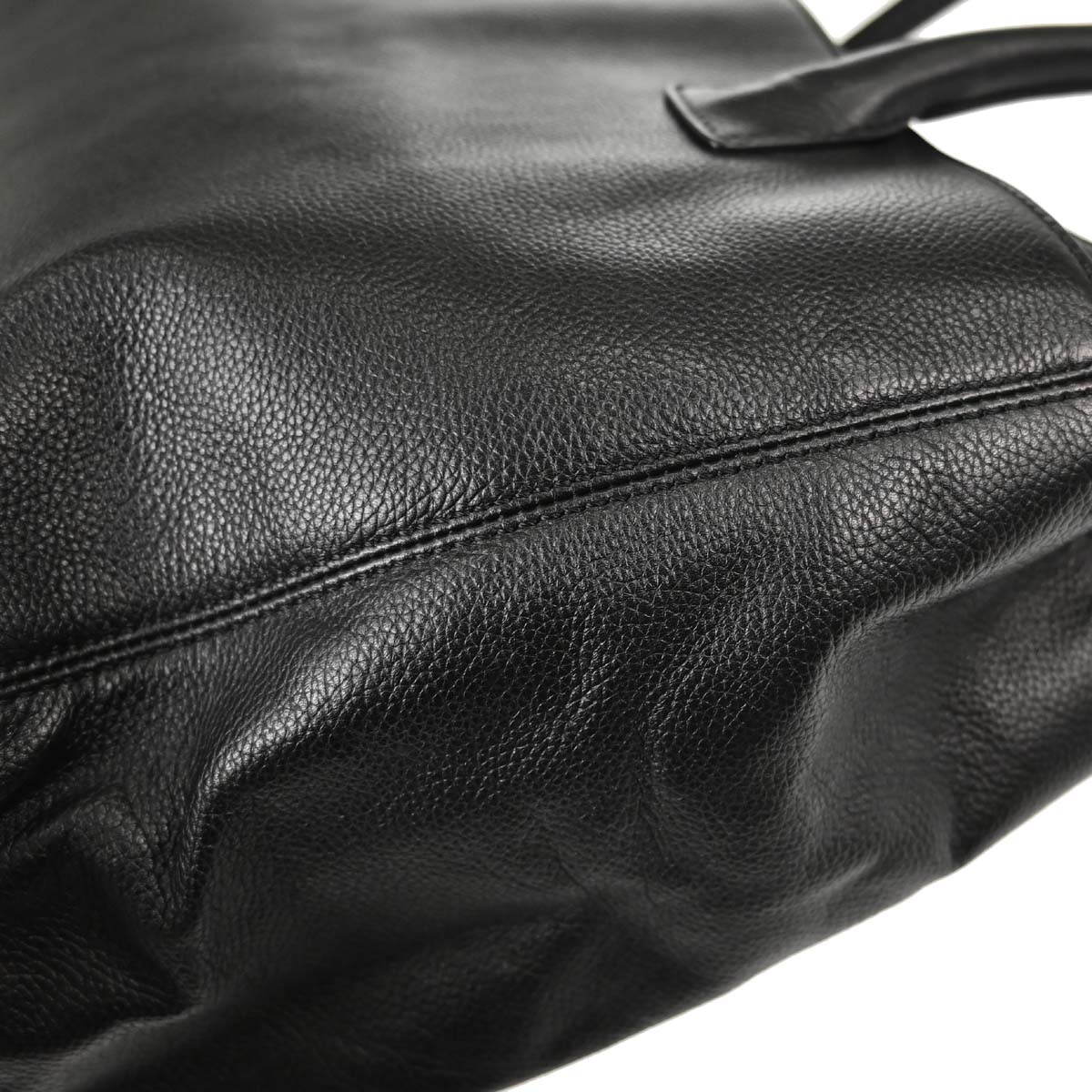 Chanel 2009-2010 Black Calfskin Executive Cerf 2way Shoulder Tote Bag