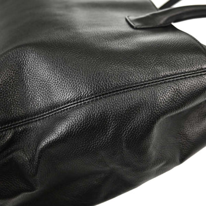 Chanel 2009-2010 Black Calfskin Executive Cerf 2way Shoulder Tote Bag