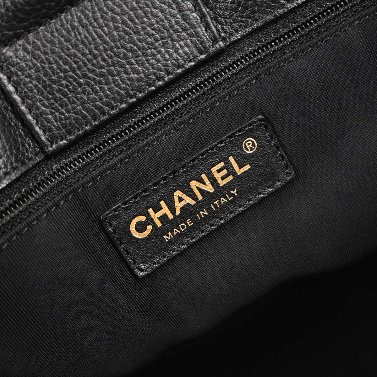 Chanel 2009-2010 Black Calfskin Executive Cerf 2way Shoulder Tote Bag
