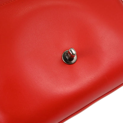 Chanel 2017-2018 Red Lambskin Rock My Shoulder Bag