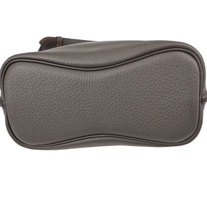 Hermes Etain Taupe Gray Taurillon Verso So Kelly 22 Shoulder Bag