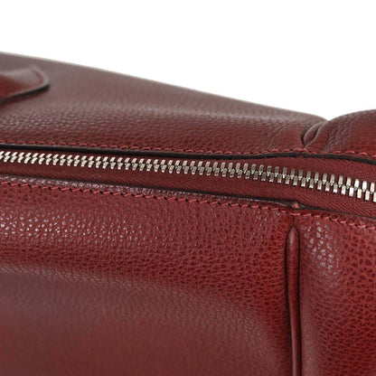 Hermes Rouge H Vache Liegee Paris Bombay 50 Handbag