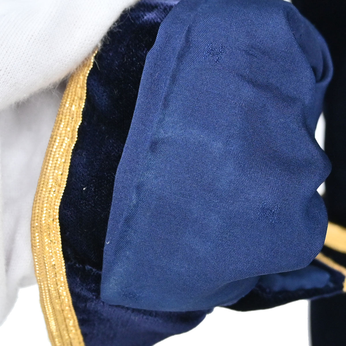 Chanel 1993 Collarless Jacket Navy #38