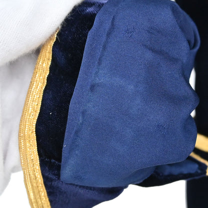 Chanel 1993 Collarless Jacket Navy #38