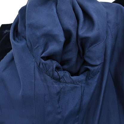 Chanel 1993 Collarless Jacket Navy #38